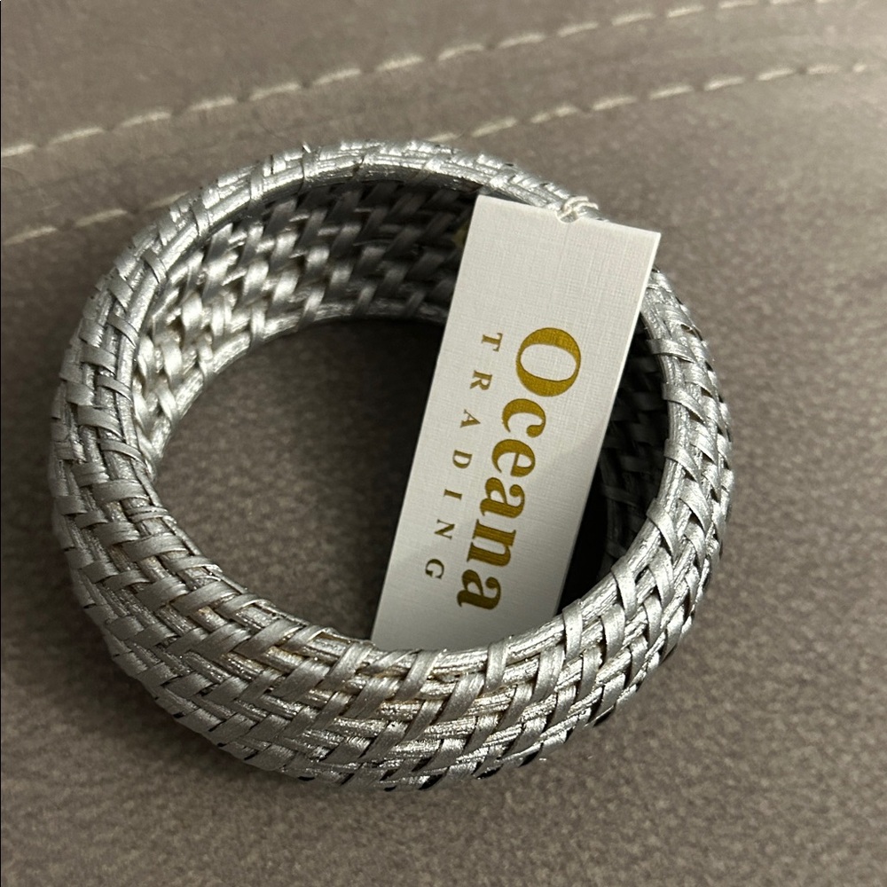 Silver Woven Bracelet